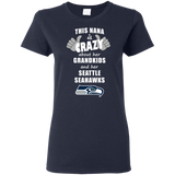 This Nana Is Crazy About Her Grandkids And Her Seattle Seahawks T Shirts