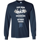 This Nana Is Crazy About Her Grandkids And Her Detroit Tigers T Shirts