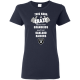 This Nana Is Crazy About Her Grandkids And Her Oakland Raiders T Shirts