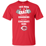 This Nana Is Crazy About Her Grandkids And Her Cincinnati Reds T Shirts