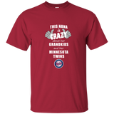 This Nana Is Crazy About Her Grandkids And Her Minnesota Twins T Shirts