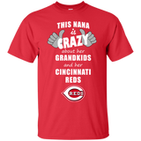 This Nana Is Crazy About Her Grandkids And Her Cincinnati Reds T Shirts
