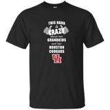 This Nana Is Crazy About Her Grandkids And Her Houston Cougars T Shirts