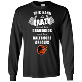 This Nana Is Crazy About Her Grandkids And Her Baltimore Orioles T Shirts