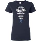 This Nana Is Crazy About Her Grandkids And Her Detroit Tigers T Shirts