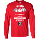 This Nana Is Crazy About Her Grandkids And Her Florida State Seminoles T Shirts