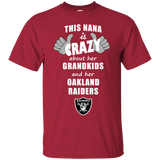 This Nana Is Crazy About Her Grandkids And Her Oakland Raiders T Shirts