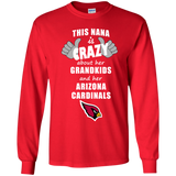 This Nana Is Crazy About Her Grandkids And Her Arizona Cardinals T Shirts