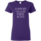 Support Wildlife Raise Boys T Shirts V4