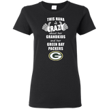 This Nana Is Crazy About Her Grandkids And Her Green Bay PackersT Shirts