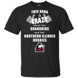 This Nana Is Crazy About Her Grandkids And Her Northern Illinois Huskies T Shirts