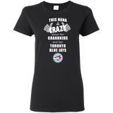 This Nana Is Crazy About Her Grandkids And Her Toronto Blue Jays T Shirts