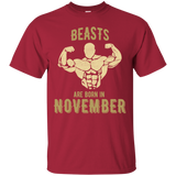 Beast Are Born In November T Shirts