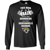 This Nana Is Crazy About Her Grandkids And Her Jacksonville Jaguars T Shirts