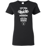 This Nana Is Crazy About Her Grandkids And Her Oakland Raiders T Shirts