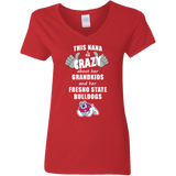 This Nana Is Crazy About Her Grandkids And Her Fresno State Bulldogs T Shirts