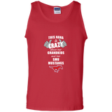 This Nana Is Crazy About Her Grandkids And Her SMU Mustangs T Shirts