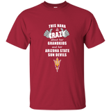 This Nana Is Crazy About Her Grandkids And Her Arizona State Sun Devils T Shirts