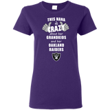 This Nana Is Crazy About Her Grandkids And Her Oakland Raiders T Shirts