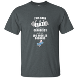This Nana Is Crazy About Her Grandkids And Her Los Angeles Dodgers T Shirts
