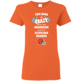 This Nana Is Crazy About Her Grandkids And Her Cleveland Browns T Shirts
