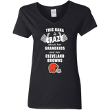 This Nana Is Crazy About Her Grandkids And Her Cleveland Browns T Shirts