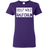 Half Wild Half Child T Shirts V1