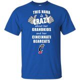 This Nana Is Crazy About Her Grandkids And Her Cincinnati Bearcats T Shirts