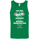 This Nana Is Crazy About Her Grandkids And Her Marshall Thundering Herd T Shirts