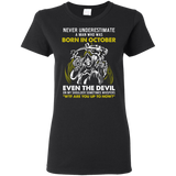 Never Underestimate A Man T Shirts