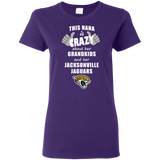 This Nana Is Crazy About Her Grandkids And Her Jacksonville Jaguars T Shirts