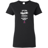 This Nana Is Crazy About Her Grandkids And Her Los Angeles Angels T Shirts