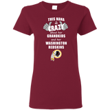 This Nana Is Crazy About Her Grandkids And Her Washington Redskins T Shirts