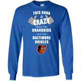 This Nana Is Crazy About Her Grandkids And Her Baltimore Orioles T Shirts