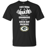 This Nana Is Crazy About Her Grandkids And Her Green Bay PackersT Shirts