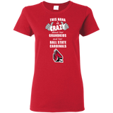 This Nana Is Crazy About Her Grandkids And Her Ball State Cardinals T Shirts