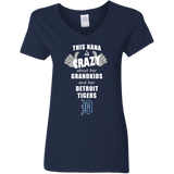 This Nana Is Crazy About Her Grandkids And Her Detroit Tigers T Shirts