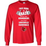 This Nana Is Crazy About Her Grandkids And Her Louisville Cardinals T Shirts