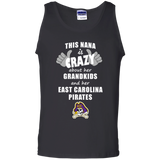 This Nana Is Crazy About Her Grandkids And Her East Carolina Pirates T Shirts