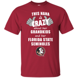 This Nana Is Crazy About Her Grandkids And Her Florida State Seminoles T Shirts