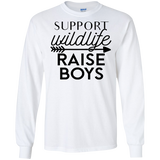 Support Wildlife Raise Boys T Shirts V1