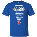This Nana Is Crazy About Her Grandkids And Her Chicago Cubs T Shirts
