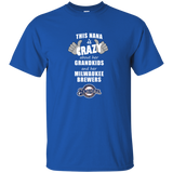 This Nana Is Crazy About Her Grandkids And Her Milwaukee Brewers T Shirts