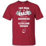 This Nana Is Crazy About Her Grandkids And Her Cleveland Indians T Shirts