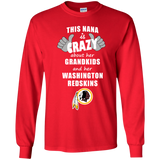 This Nana Is Crazy About Her Grandkids And Her Washington Redskins T Shirts
