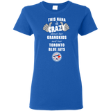 This Nana Is Crazy About Her Grandkids And Her Toronto Blue Jays T Shirts