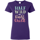 Half Wild Half Child T Shirts V4