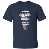 This Nana Is Crazy About Her Grandkids And Her Houston Cougars T Shirts