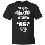 This Nana Is Crazy About Her Grandkids And Her Jacksonville Jaguars T Shirts