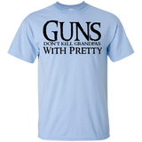 Gun Don't Kill People T Shirts V3